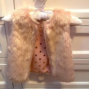 Oshkosh Genuine kids Faux fur Vest